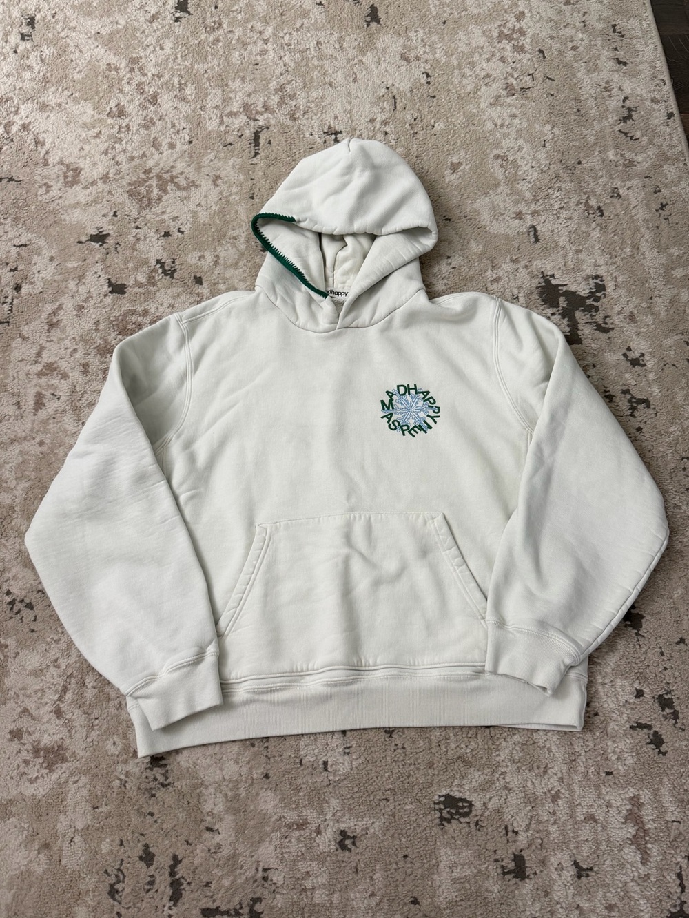 Madhappy Limited Edition Aspen hoodie in cream size xl